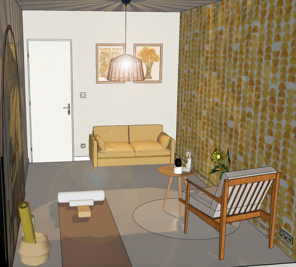 Salle Yoga / Chambre Amis