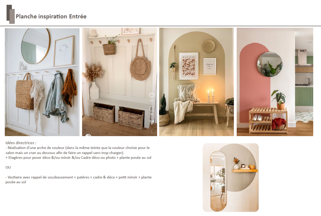 Planche Inspiration Entrée