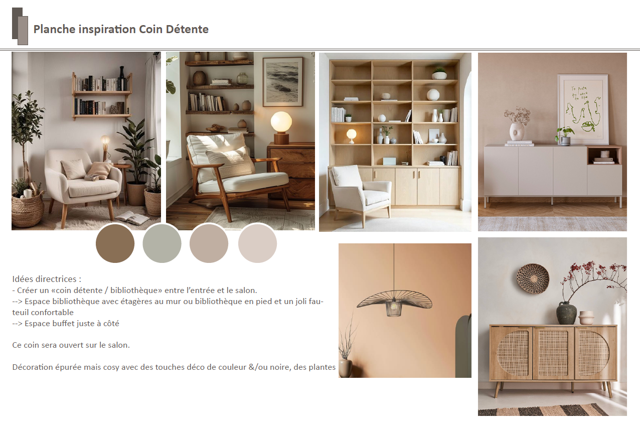 Planche Inspiration Coin Détente