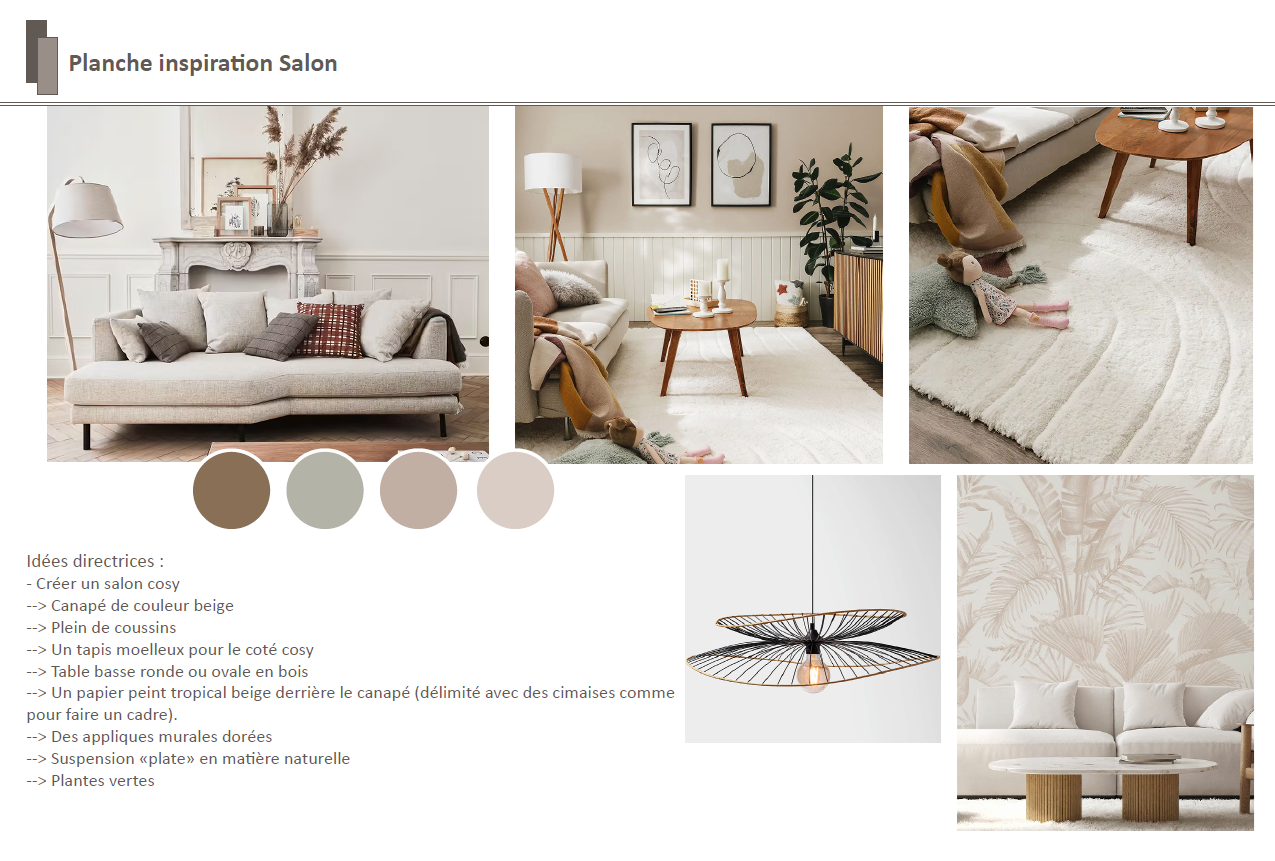 Planche Inspiration Salon